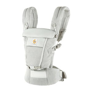Ergobaby(�G���S�x�r�[) ADAPT SoftFlex �p�[���O���[ �������R �ۏؕt�� ���{ �V���� 0��������48���� SoftFlexTM���b�V�� �ʋC�� �x�r�[�L�����A �Ԃ���� ����@�g�p�� CREGBCASFMGRY