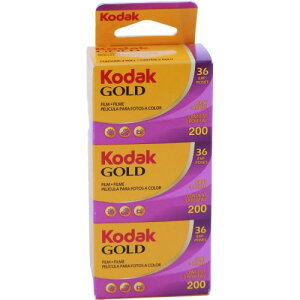 Kodak �J���[�l�K�t�B���� GOLD 200 35mm 36���B 3�{set 1880806
