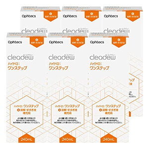 Cleadew �N���A�f���[ �n�C�h��:�����X�e�b�v II�n���E�������t 240mL x6�{