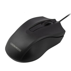 �O���[���n�E�X(Green House) �L���}�E�X �N���b�N�����C�ɂȂ�Ȃ��É��{�^���̗p GH-MUDQOA-BK �u���b�N