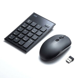 �T�����T�v���C �e���L�[�E�}�E�X�Z�b�g ���C�����X �É� USB A�ڑ� �u���b�N NT-WL23SETBK