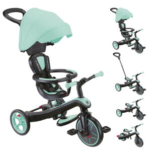 GLOBBER �O���b�o�[ �G�N�X�v���[���[ �g���C�N 4in1 �x�r�[�J�[ �~���g �g���[�j���O�o�C�N �O�֎� �x�r�[�J�[ WLGB634206JPT