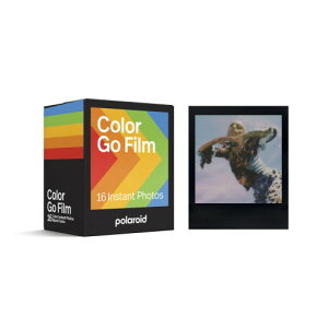 Polaroid(�|�����C�h) �C���X�^���g�t�B���� Polaroid Go film double pack - Black Frame Edition �J���[�t�B���� 16������ �t���[���J���[�� (6211)