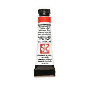 Daniel Smith �_�j�G���E�X�~�X ���ʊG�� 5ml�`���[�u (Cadmium Red Medium Hue) 284610222