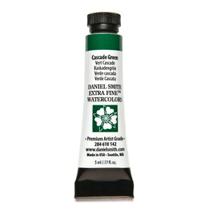 Daniel Smith �_�j�G���E�X�~�X ���ʊG�� 5ml�`���[�u (Cascade Green) 284610142