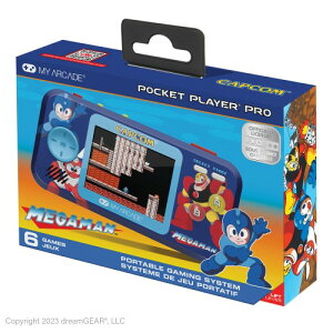My Arcade (�}�C�A�[�P�[�h) ���b�N�}�� Pocket Player Pro: �|�[�^�u���r�f�I�Q�[���V�X�e�� �Q�[��6�{�t�� 2.75�C���`�J���[�f�B�X�v���C �l�ԍH�w�Ɋ�Â����f�U�C��