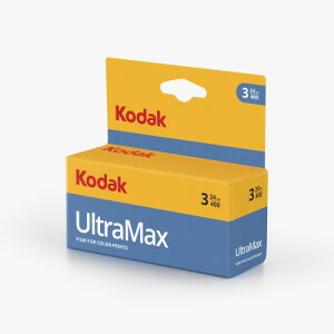 Kodak �J���[�l�K�t�B���� ULTRAMAX 400 35mm 24���B 3�{�Z�b�g 6034052
