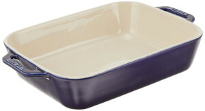 staub �X�g�E�u �u ���N�^���M�����[ �f�B�b�V�� �O�����u���[ 27×20cm �v �Z���~�b�N �O���^���M �I�[�u�� �d�q�����W�Ή� Dish 40508-591
