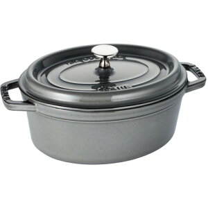 staub �X�g�E�u �u �s�R �R�R�b�g �I�[�o�� �O���[ 23cm �v ���� ���� �z�[���[ �� IH�Ή� La Cocotte Oval 40500-236
