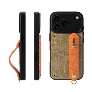 HANATORA for iPhone 17Pro �P�[�X �{�v �ϏՌ� �w�ʃx���g �J�[�h�|�P�b�g �X�}�z�P�[�X �X�}�z �X�^���h�@�\ �l�b�N �X�g���b�v �t�� �G���{�X���U�[ �M�t�g �}�O�l�b�g�Ȃ� �g�[�v+�I�����W NCGH-17