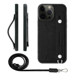 HANATORA for iPhone 13ProMax �P�[�X �{�v �ϏՌ� �w�ʃx���g �X�g���b�v�����O �X�}�z�P�[�X �X�}�z �X�^���h�@�\ �l�b�N�X�g���b�v �t�� �J�[�h�|�P�b�g �V�������N���U�[ �M�t�g �u���b�N CGHGZ-13P