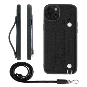 HANATORA for iPhone 15Plus �P�[�X �{�v �ϏՌ� �w�ʃx���g �X�g���b�v�����O �X�}�z�P�[�X �X�}�z �X�^���h�@�\ �l�b�N�X�g���b�v �t�� �J�[�h�|�P�b�g �V�������N���U�[ �M�t�g �u���b�N CGHGZ-15Plu