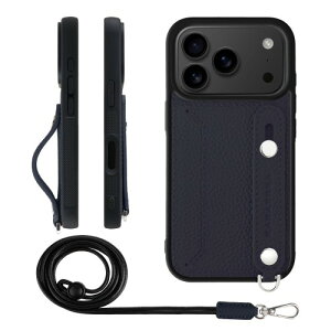 HANATORA for iPhone 17Pro �P�[�X �{�v �ϏՌ� �w�ʃx���g �X�g���b�v�����O �X�}�z�P�[�X �X�}�z �X�^���h�@�\ �l�b�N�X�g���b�v �t�� �J�[�h�|�P�b�g �V�������N���U�[ �M�t�g �l�C�r�[ CGHGZ-17Pro-