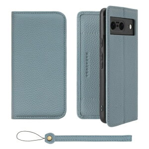 HANATORA for Google Pixel 8 �P�[�X �蒠�^ �{�v �X�}�z�P�[�X �X�}�z �X�^���h �X�g���b�v �t�� �V�������N�J�[�t���U�[ �x���g�Ȃ� �}�O�l�b�g�Ȃ� �u���[�O���[ H0XA-GP8-BlueGray �M�t�g �a���� ���� 