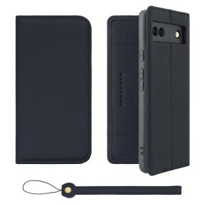 HANATORA for Google Pixel 6a �P�[�X �蒠�^ �{�v �X�}�z�P�[�X �X�}�z �X�^���h �X�g���b�v �t�� �V�������N�J�[�t���U�[ �x���g�Ȃ� �}�O�l�b�g�Ȃ� �l�C�r�[ H0XA-GP6a-Navy �M�t�g �a���� ���� �j��