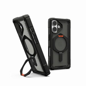 URBAN ARMOR GEAR iPhone 17 2025�Ή��ϏՌ��P�[�X PLASMA XTE MAGSAFE �u���b�N/�|�b�v�I�����W ���K���{�i UAG-IPH25MB-TXM-B/P