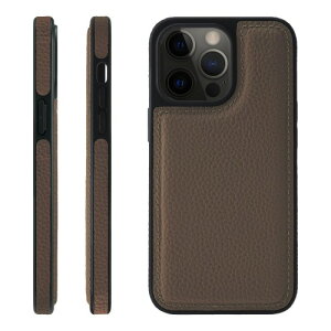 HANATORA for iPhone 13ProMax �P�[�X �{�v �ϏՌ� �o���p�[�^ �X�}�z�P�[�X �X�}�z ���ʖ{�v �V�������N���U�[ �M�t�g �g�[�v WPG-13ProMax-Taupe