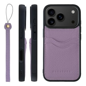 HANATORA for iPhone 17Pro �P�[�X �{�v �ϏՌ� �o���p�[�^ �X�}�z�P�[�X �X�}�z �X�g���b�v �t�� �V�������N���U�[ �M�t�g �p�[�v�� CPGGZ-17Pro-Purple