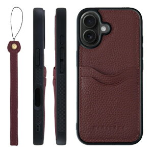 HANATORA for iPhone 17 �P�[�X �{�v �ϏՌ� �o���p�[�^ �X�}�z�P�[�X �X�}�z �X�g���b�v �t�� �V�������N���U�[ �M�t�g �g�[�v CPGGZ-17-Taupe