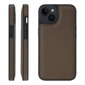 HANATORA for iPhone 15 �P�[�X �{�v �ϏՌ� �o���p�[�^ �X�}�z�P�[�X �X�}�z ���ʖ{�v �V�������N���U�[ �M�t�g �g�[�v WPG-15-Taupe