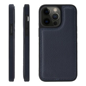 HANATORA for iPhone 13ProMax �P�[�X �{�v �ϏՌ� �o���p�[�^ �X�}�z�P�[�X �X�}�z ���ʖ{�v �V�������N���U�[ �M�t�g �l�C�r�[ WPG-13ProMax-Navy