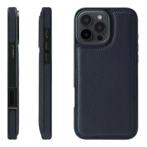 HANATORA for iPhone 16ProMax �P�[�X �{�v �ϏՌ� �o���p�[�^ �X�}�z�P�[�X �X�}�z ���ʖ{�v �V�������N���U�[ �M�t�g �l�C�r�[ WPG-16ProMax-Navy