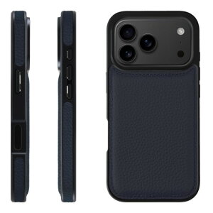 HANATORA for iPhone 17Pro �P�[�X �{�v �ϏՌ� �o���p�[�^ �X�}�z�P�[�X �X�}�z ���ʖ{�v �V�������N���U�[ �M�t�g �l�C�r�[ WPG-17Pro-Navy