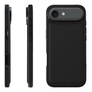 HANATORA for iPhone 17Air �P�[�X �{�v �ϏՌ� �o���p�[�^ �X�}�z�P�[�X �X�}�z ���ʖ{�v �V�������N���U�[ �M�t�g �u���b�N WPG-17Air-Black