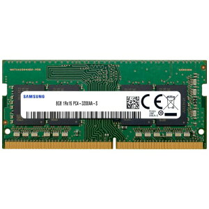 �T���X�� 8GB DDR4 3200MHz PC4-25600 (PC4-3200AA) CL22 SO-DIMM 1Rx16 �V���O�������N 1.2V 260�s�� �m�[�g�p�\�R���A�m�[�g�u�b�N�pRAM������