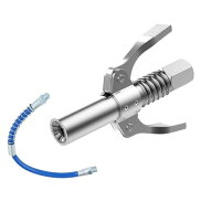 DFsucces グリースカプラー グリースガン 自動ロック式 両ハンドル ロックカプラー 開閉が簡単 注油工具 …