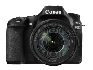 Canon �f�W�^����჌�t�J���� EOS 80D �����Y�L�b�g EF-S18-135mm F3.5-5.6 IS USM �t�� EOS80D18135USMLK