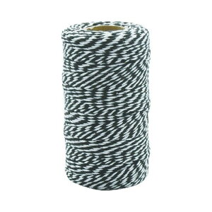 �_���g��(Dulton) ���� �c�C�X�e�b�h �X�g�����O �z���C�g/�u���b�N ����105×��55mm TWISTED STRING WHITE/BLACK GS555-266G