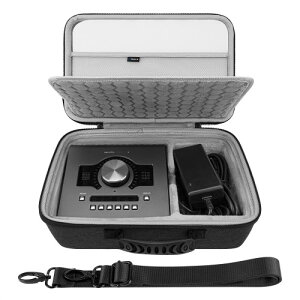 Geekria �I�[�f�B�I�C���^�[�t�F�[�X �L�������O�P�[�X �n�[�h�V�F�� �g���x���o�b�O Universal Audio Apollo Twin X DUO/Apollo Twin X QUAD/Apollo Twin X DUO Gen 2 / Apollo Twin X QUAD Gen 2 �Ή� (�_�[�N�O���[)