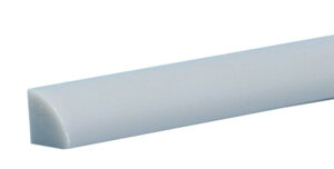 �E�F�[�u �}�e���A���V���[�Y �v���ޗ� 1/4�ۖ_ �O���[ 4.0mm 4�{�� �z�r�[�p�f�� OM-324