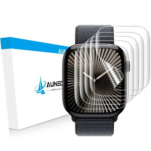 AUNEOS Apple Watch 42mm �t�B���� Series 10 �Ή� �A�b�v���E�H�b�` �t���ی� �t�B���� 42mm �K�p TPU�� �L�Y�C���@�\ �������h�~ �P�[�X�Ɋ����� �����ߗ� �C�A�Ȃ� �w��h�~ �戵�ȒP 5������ (42mm)