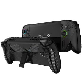 For ROG XBOX ALLY/ALLY X 保護ケース スタンド付き TPU+PC Mosasa キズ防止 耐久性 耐衝撃 ノンスリップ 完全保護カバー 滑り止め 傷防止 収納と持ち運びに便利