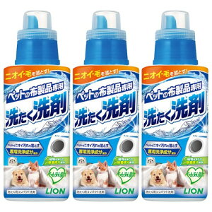 CI ybg̕zip􂽂 400gx3pbN ܂Ƃߔ LIONPET