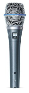 SHURE �R���f���T�[ �}�C�N���t�H�� BETA87A-X