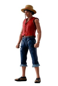 TAMASHII NATIONS S.H.�t�B�M���A�[�c �����L�[�ED�E���t�B(A Netflix Series: ONE PIECE) ��145mm PVCABS�� �h���ς݉��t�B�M���A