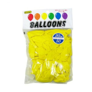 Hi-Delight�@BALLOONS�@�S�����D�@�X�^���_�[�h 30cm�@�P�F 50�� �C�G���[ 11305/09