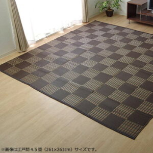 �􂦂� PP�J�[�y�b�g �w�E�B�[�h�x �u���E�� �{��6��(��286.5×382cm) 2117016