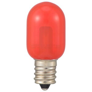 OHM LED�i�c���������p T20/E12/0.5W/2lm/�N���A�ԐF LDT1R-H-E12 13C