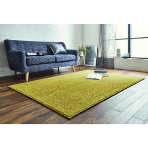 ���{�� �h�� �J�[�y�b�g ���n �V���M�[��1.5�� ��150×150cm �I���[�u 4728819