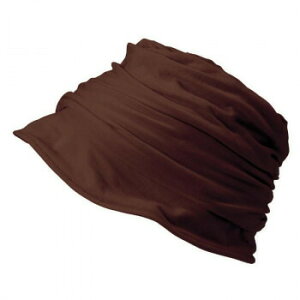 フットマーク 室内帽ふわっと(クシャット) こげ茶 403053