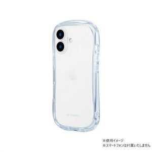 iPhone16�@ViAMO Crystal���d�x�E�Ϗ��E�ϏՌ��K���X�P�[�X�@�u���[�@LN-IM24VMCRBL 8�Z�b�g