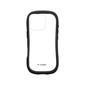 iPhone16 Pro�@ViAMO freely�@�ϏՌ��K���X�P�[�X�@�u���b�N�@LN-IP24VMFBK 8�Z�b�g