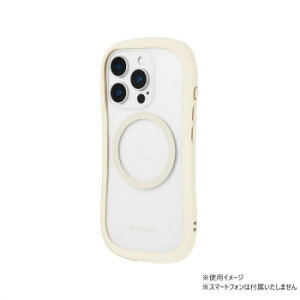iPhone16 Pro�@ViAMO Charge�@�K���X�P�[�X�@�~���N�z���C�g�@LN-IP24VMCLWH 8�Z�b�g