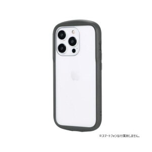 iPhone 15 Pro �ϏՌ��n�C�u���b�h�P�[�X �uCleary�v �_�[�N�O���[ LN-IP23PLCGY 11�Z�b�g
