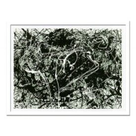 インテリアアート　Jackson　Pollock(ジャクソン・ポロック)　Number　33　AB-10668
