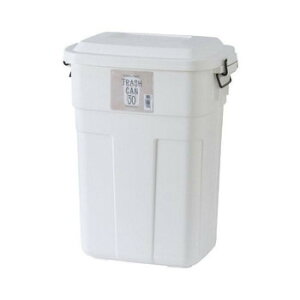 東谷 トラッシュカン30L ホワイト LFS-934WH